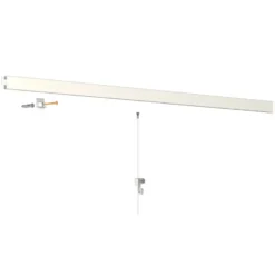 Artiteq Click Rail schilderij ophangsysteem compleet 2 meter wit crème RAL 9010