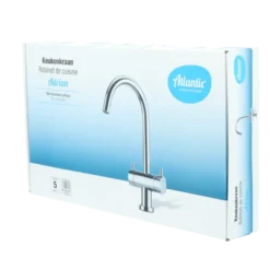 Atlantic Adrian 2-knops keukenkraan Chroom