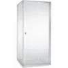 Atlantic douchecabine Roan met draaideur zilver hoek 90 x 90 cm