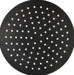 Atlantic douchekop Blake hoofddouche 1 stand ø 20 cm zwart