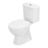 Atlantic duoblok toilet Axel met PK muuraansluiting