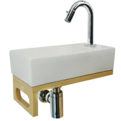Atlantic Levi houtlook frame voor fonteinset