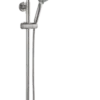 Atlantic regendoucheset Asher met handdouche 3 standen en thermostaatkraan RVS - hartafstand kraan 15 cm