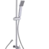 Atlantic regendoucheset Carter vierkant 20cm x 20cm met handdouche 1 stand chroom