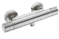 Atlantic thermostatische douchekraan Colin RVS 15 cm