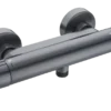 Atlantic thermostatische douchekraan Colin gun metal 15 cm