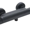 Atlantic thermostatische douchekraan Colin zwart 15 cm