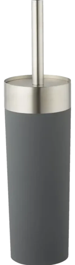 Atlantic toiletborstelgarnituur RVS/Grijs