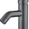 Atlantic wastafelkraan Oscar gun metal