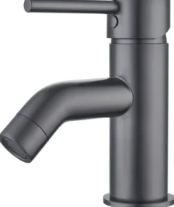 Atlantic wastafelkraan Oscar gun metal