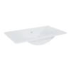 Atlantic wastafel Kyra wit keramiek 80 cm