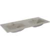 Atlantic Wastafel Skappa 120 cm taupe