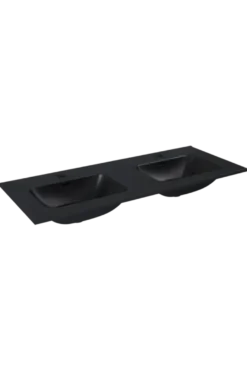 Atlantic Wastafel Skappa 120 cm zwart