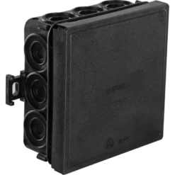 Attema Kabeldoos met 12 ingangen IP55 Zwart Hot