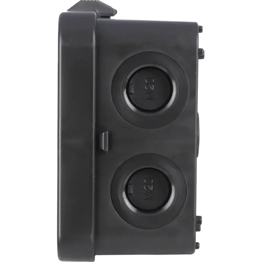 Attema kabeldoos zwart M20 met 3 wartels IP65 Online