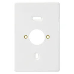 Attema Montageplaat Wit voor Combinatie en 2-Voudig Opbouw Clearance