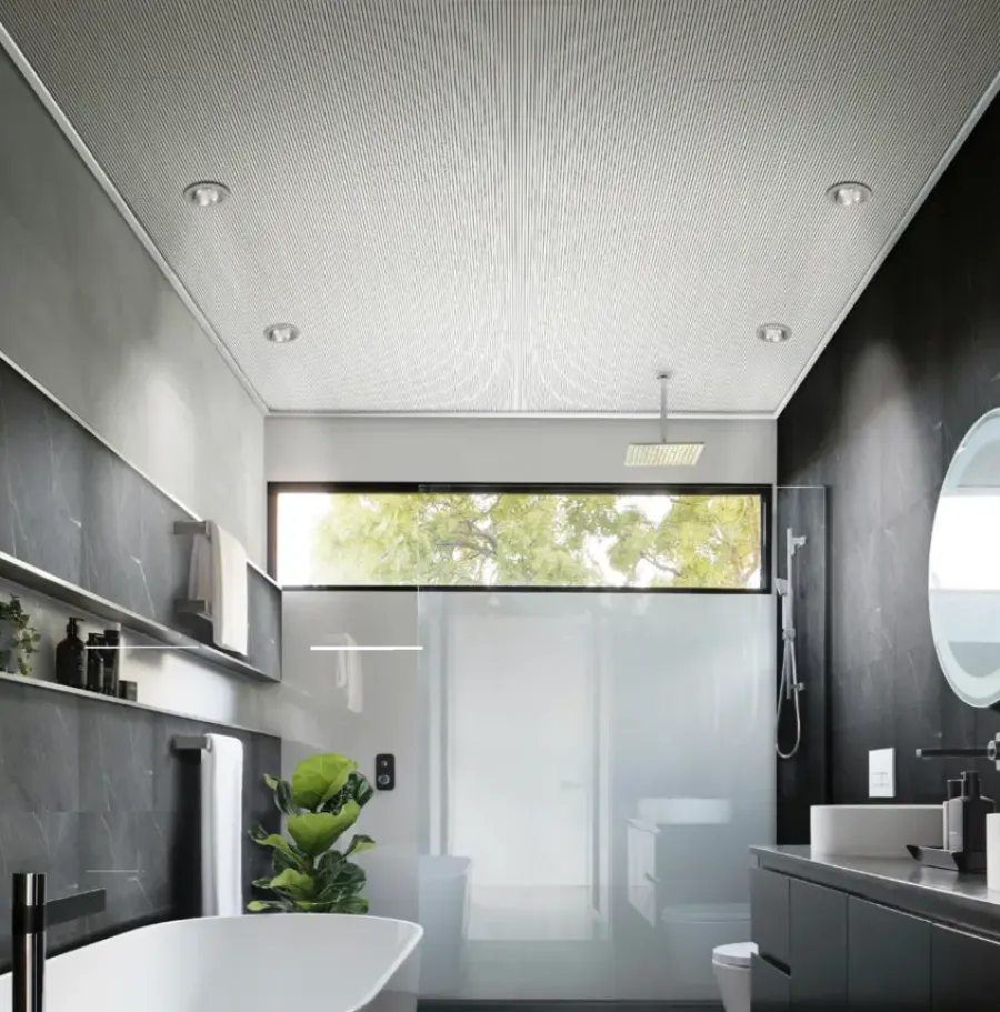 Geen Avanti acoustic lattenwand Clair white 2,23 m2 Sale