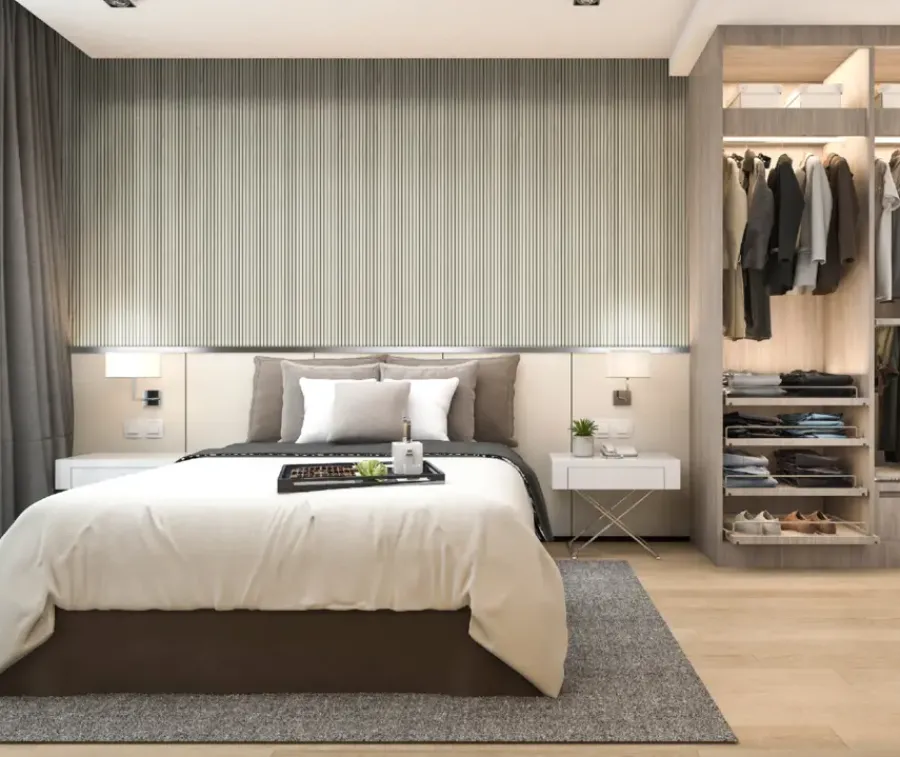 Geen Avanti acoustic lattenwand Clair white 2,23 m2 Sale