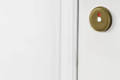 AXA binnendeur rozet klik rond blind met wc-/badkamersluiting brons Clearance