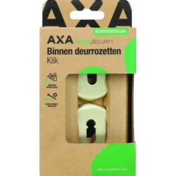 AXA binnendeur rozet klik rond blind met sleutelgat goud Best