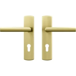 AXA deurkrukset Curve Milan goud blindschild sleutelgat PC72 Clearance
