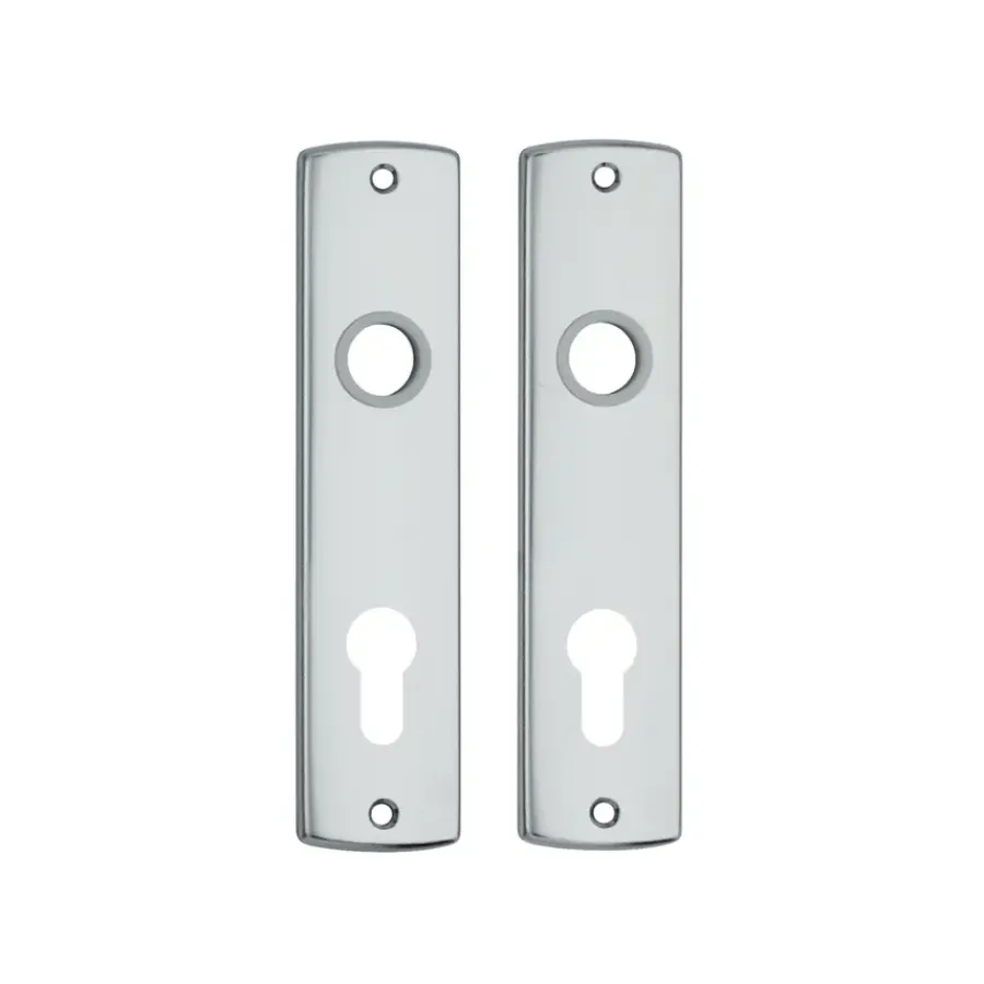 AXA langschild binnendeur aluminium kruk/cilinder 72 mm Hot
