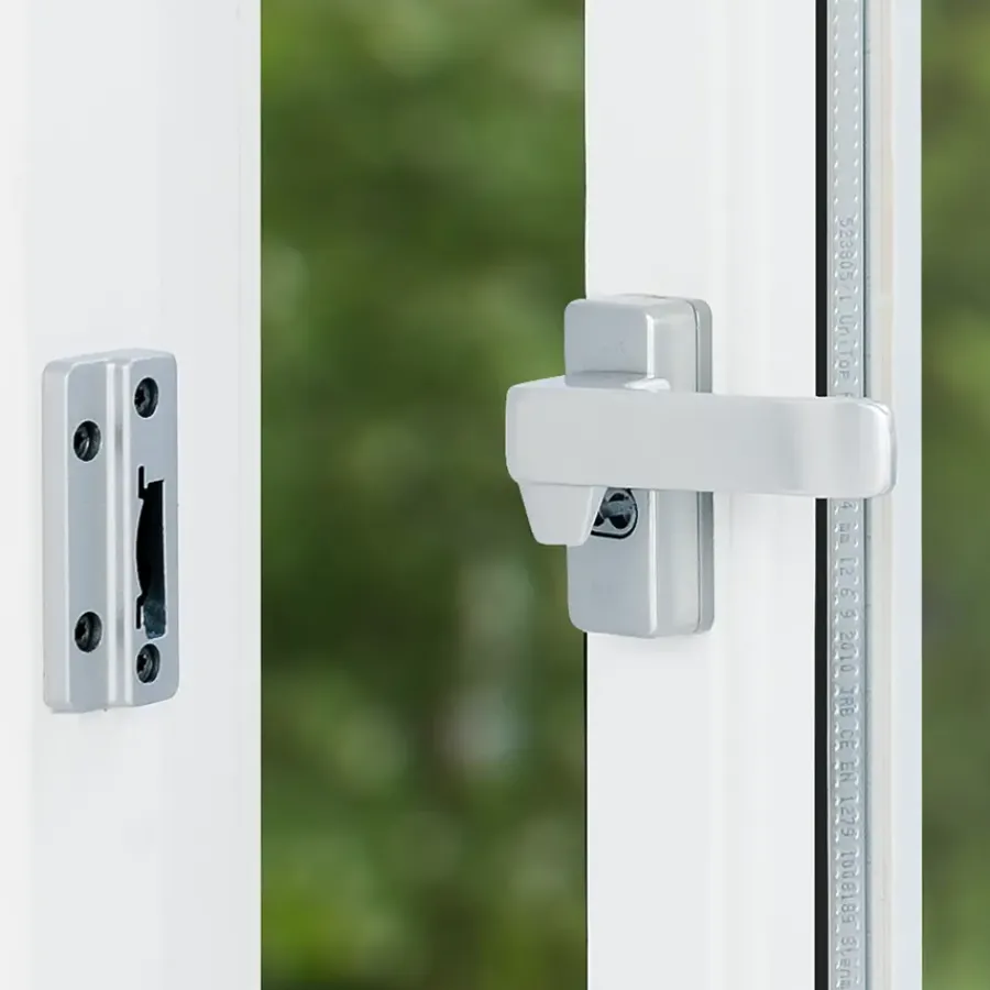AXA Raamsluiting design met nok rechts aluminium Best