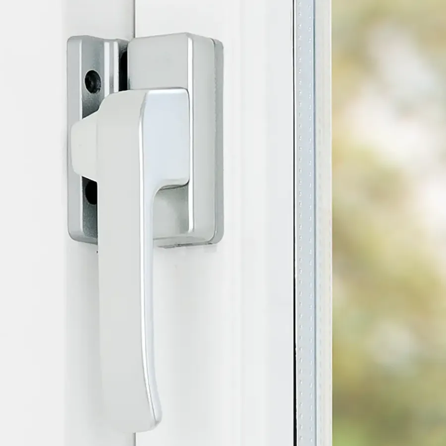 AXA Raamsluiting design met nok rechts aluminium Best
