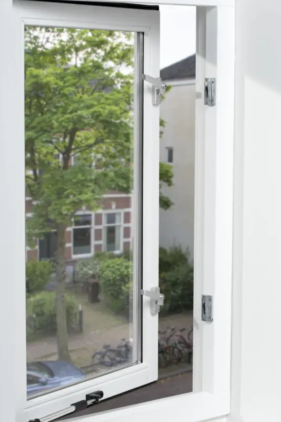 AXA raamsluiting links aluminium SKG 1-ster Best