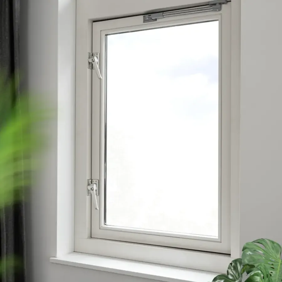 AXA Raamsluiting met slot SKG 1-ster rechts aluminium