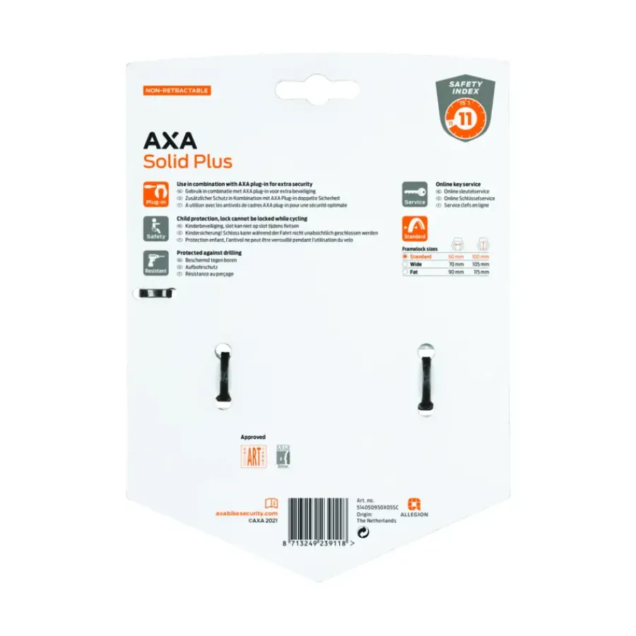 AXA Solid Plus ringslot ART2** Clearance