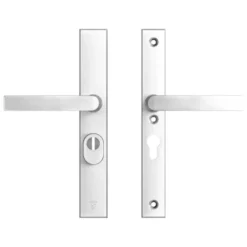 AXA veiligheidsbeslag Edge achterdeur aluminium smal schild met SKG 3-sterren 55 mm Sale