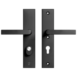 AXA veiligheidsbeslag Edge achterdeur zwart langschild met SKG 3-sterren 72 mm Discount