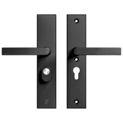 AXA veiligheidsbeslag Edge achterdeur zwart langschild met SKG 3-sterren 55 mm Discount