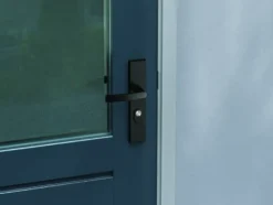 AXA veiligheidsbeslag Edge achterdeur zwart langschild met SKG 3-sterren 92 mm Best
