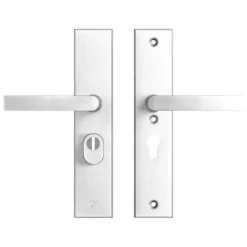 AXA veiligheidsbeslag Edge achterdeur aluminium langschild met SKG 3-sterren 55 mm Sale