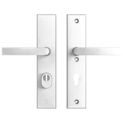 AXA veiligheidsbeslag Edge achterdeur aluminium langschild met SKG 3-sterren 72 mm Outlet