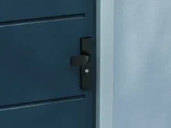 AXA veiligheidsbeslag Edge voordeur zwart langschild met SKG 3-sterren 92 mm New