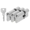 AXA veiligheidscilinder security 30-45mm SKG** gelijksluitend 3 stuks Clearance