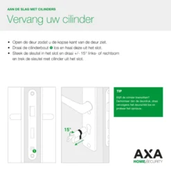 AXA veiligheidscilinder xtreme enkel 30-10mm SKG*** Hot