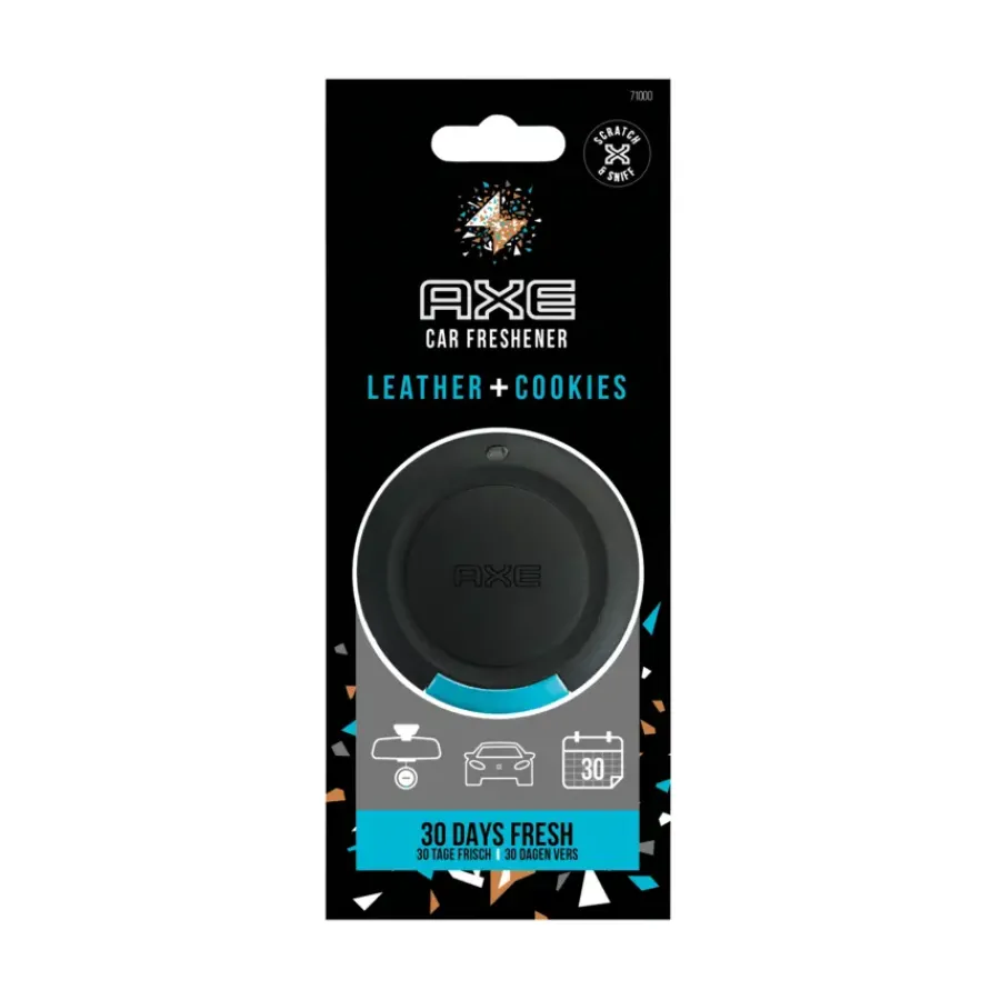 Axe 3D Hanging luchtverfrisser Leather & Cookies New