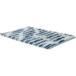 Badmat Vintage 50x80cm blauw
