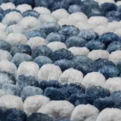Badmat Vintage 50x80cm blauw