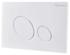 Bedieningspaneel X10 glanzend wit voor inbouwreservoir UP100