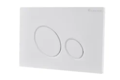 Bedieningspaneel X10 mat wit voor inbouwreservoir UP100