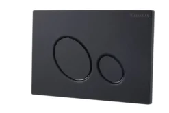 Bedieningspaneel X10 mat zwart voor inbouwreservoir UP100