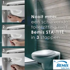 Bemis WC-bril Venezia Softclose wit 44 x 37 cm