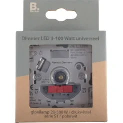 Berker Inbouw Dimmer LED/Gloei/Halogeen Clearance