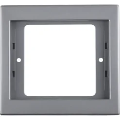 Berker K5 Afdekraam 1-voudig RVS New