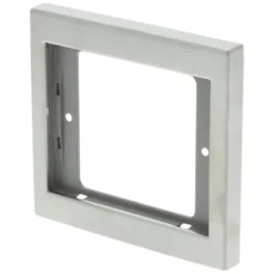 Berker K5 Afdekraam 1-voudig RVS New
